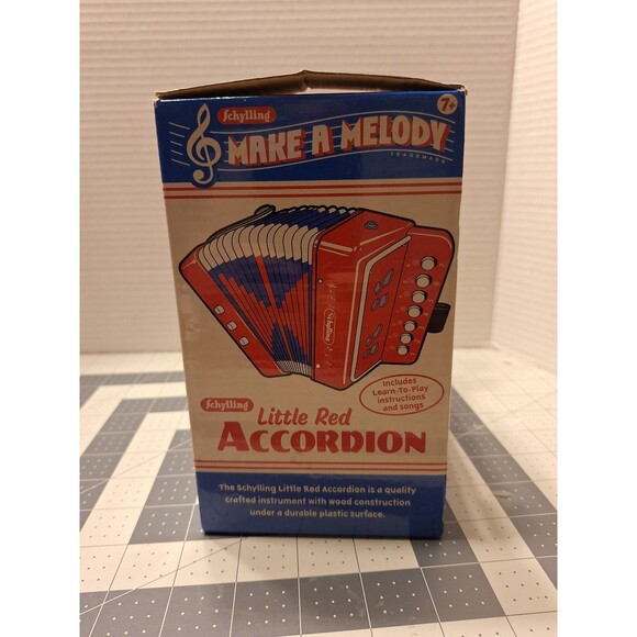 Schylling Little Red Accordian Make a Melody - Picture 2 of 12